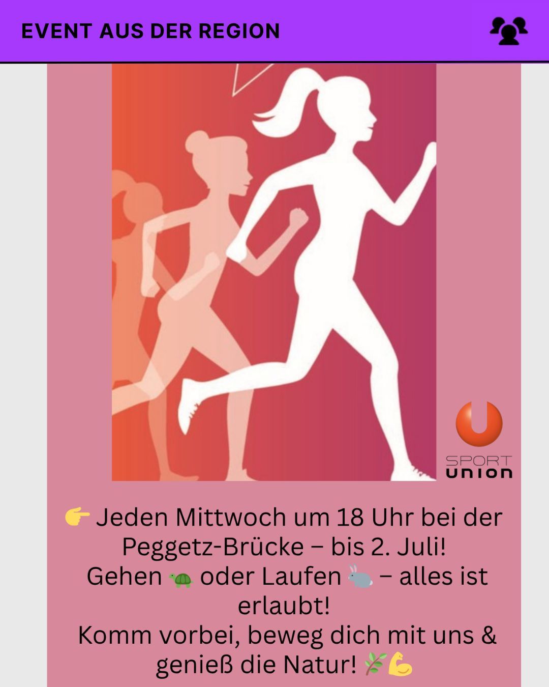 Frauenlauf Training