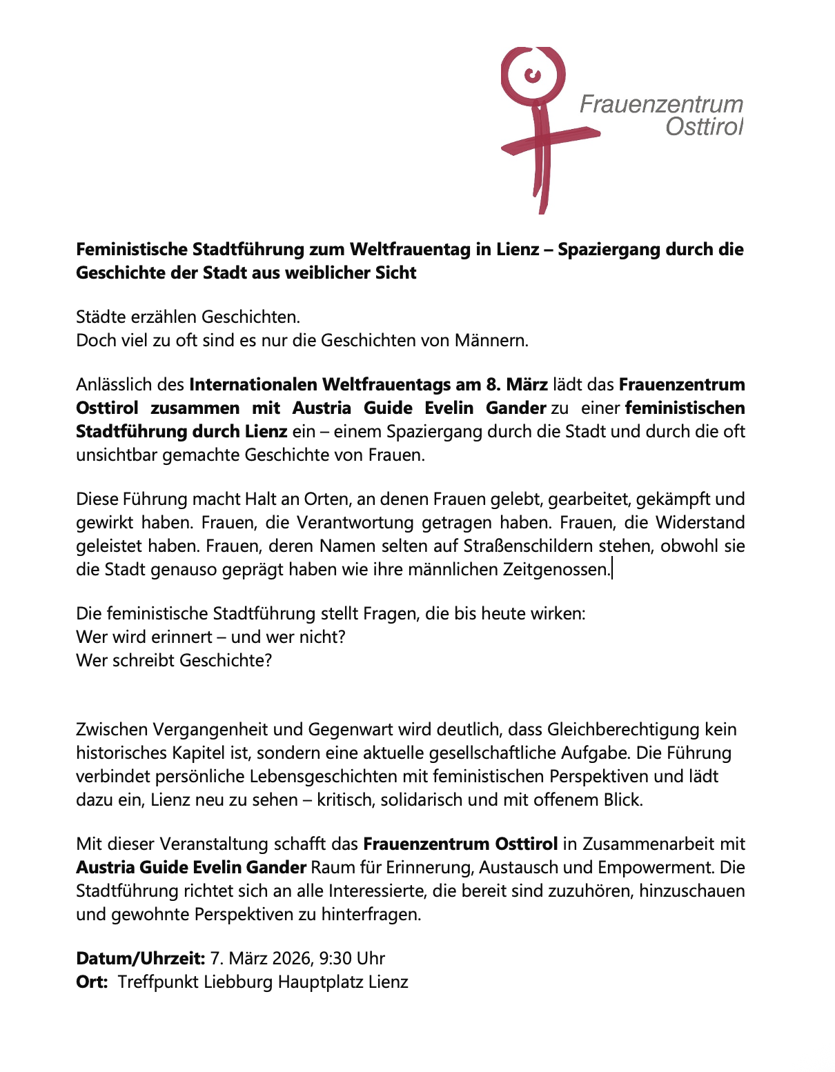 Feministische Stadtführung